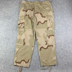 US Military Pants Men Large Short Desert Camo Combat Uniform Cargo Army Trouser